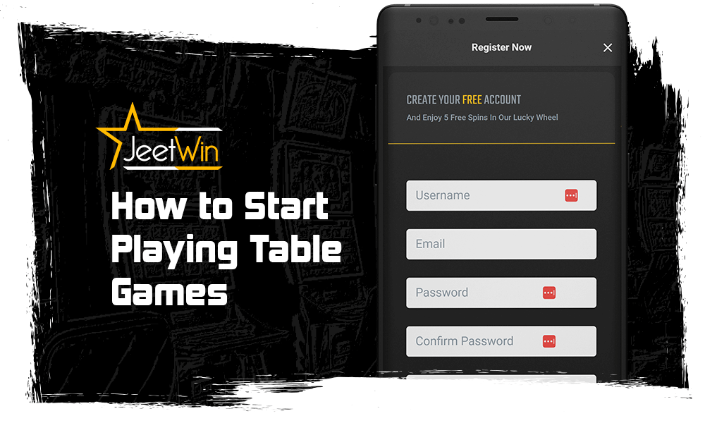 How to start playing table games at jeetwin