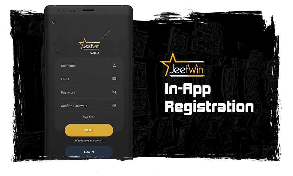 Jeetwin In-App Registration