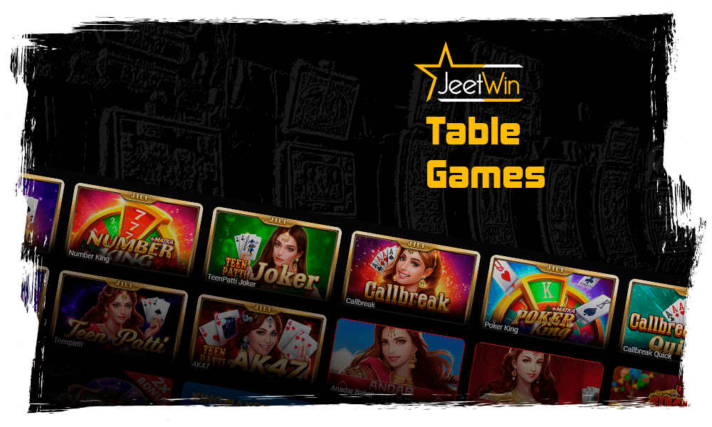 Jeetwin Table Games
