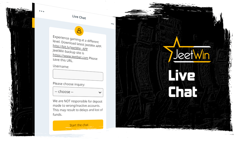 Jeetwin Support Live Chat