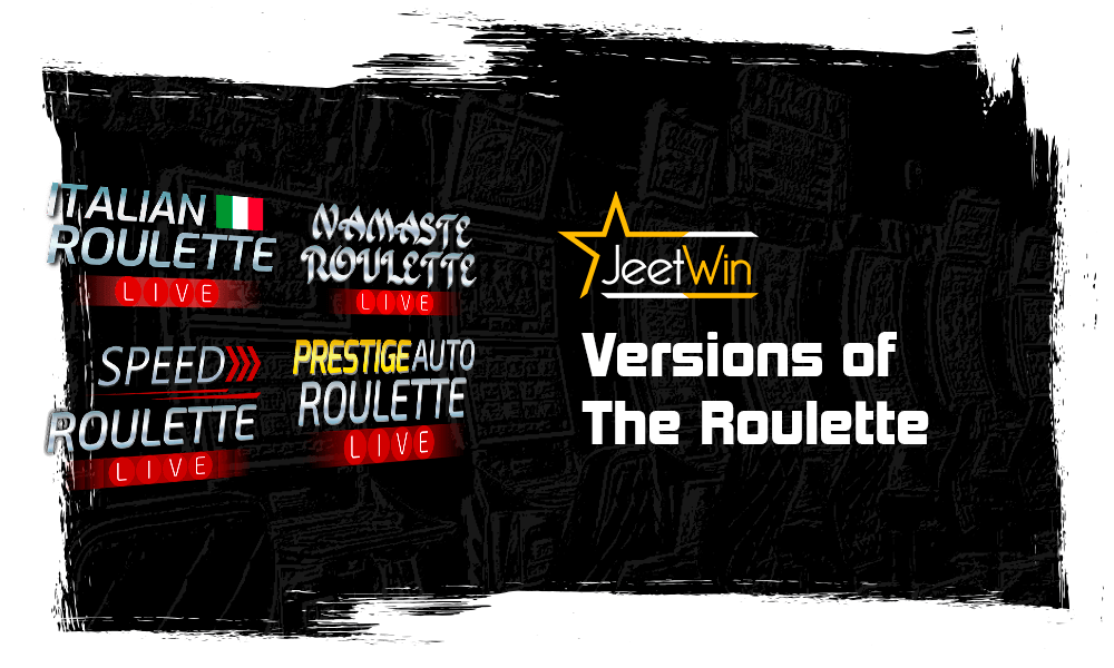 Versions of Live Roulette